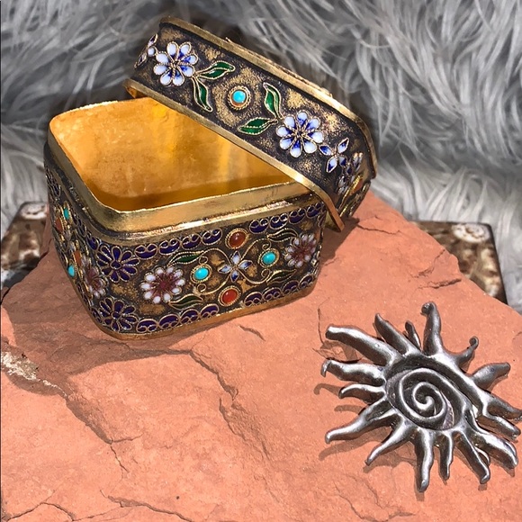 Champleve’ box - Picture 3 of 5